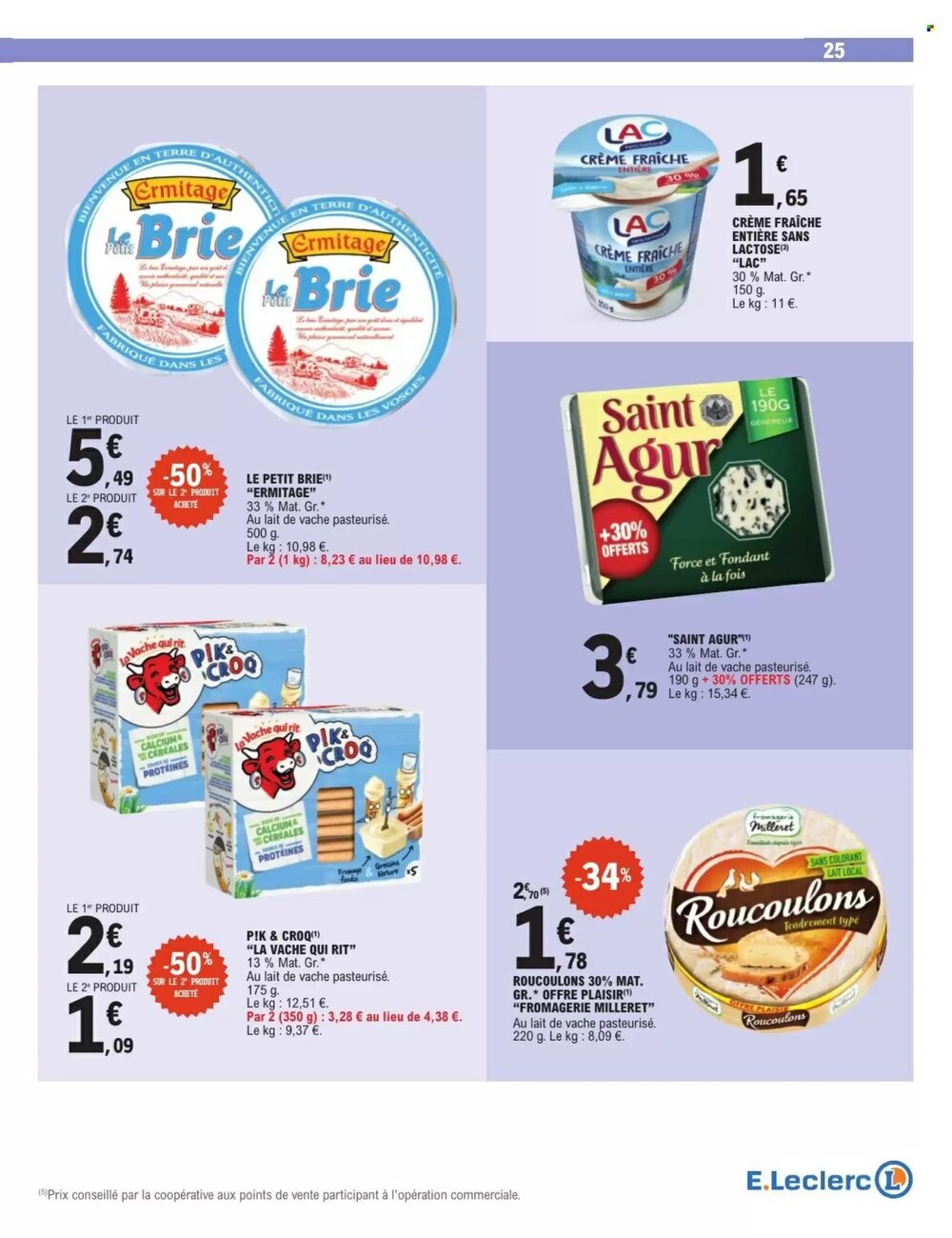 Prospectus promotionnel E.Leclerc valable à partir du 10/02/2026 - Page 25.