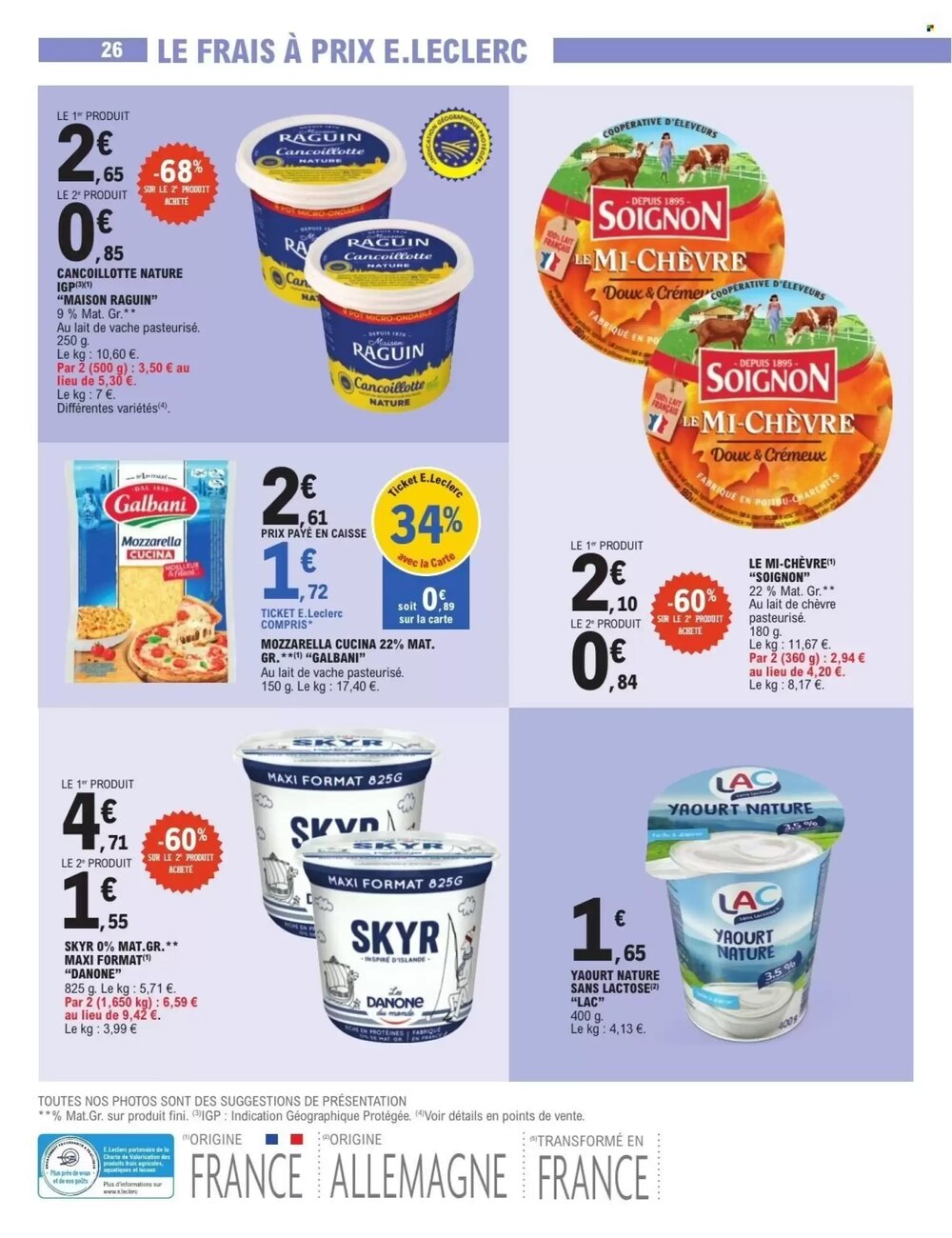 Prospectus promotionnel E.Leclerc valable à partir du 10/02/2026 - Page 26.