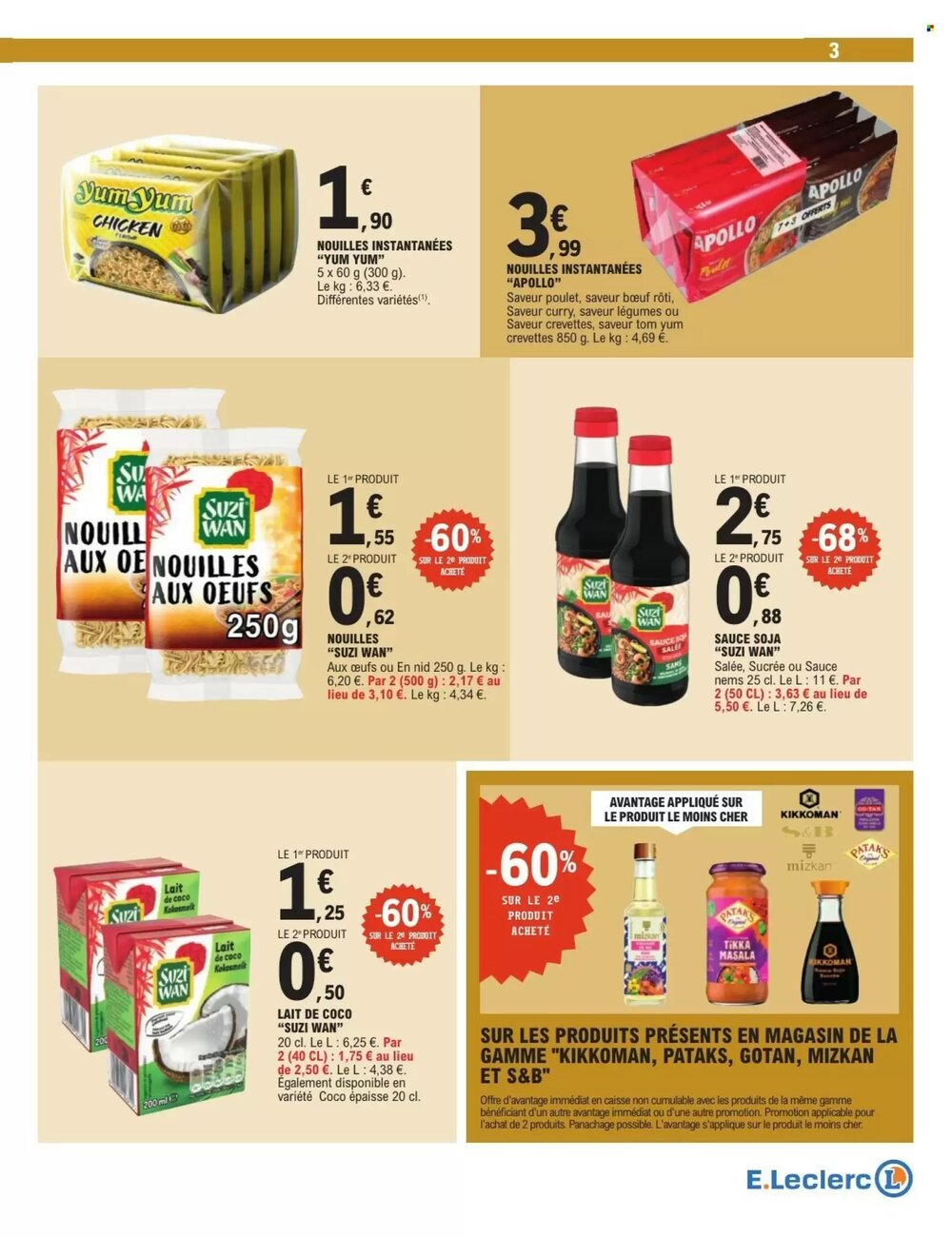 Prospectus promotionnel E.Leclerc valable à partir du 10/02/2026 - Page 3.