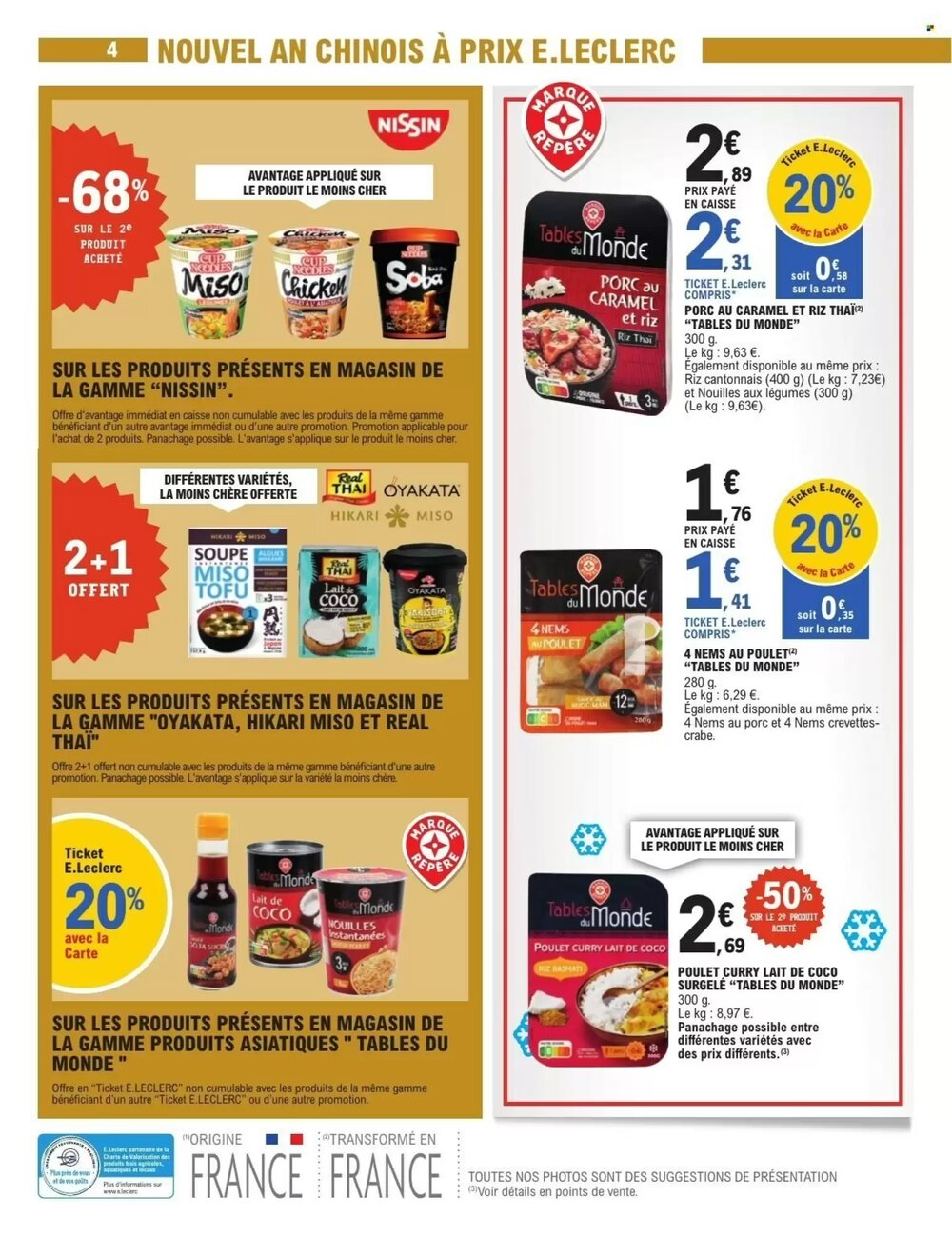 Prospectus promotionnel E.Leclerc valable à partir du 10/02/2026 - Page 4.