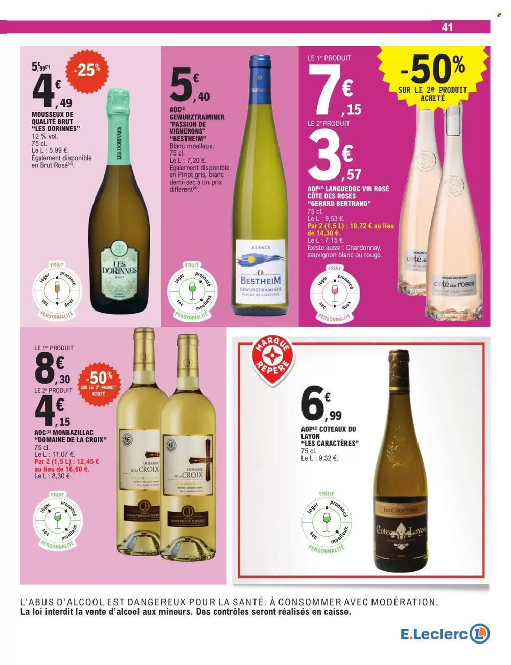 Prospectus promotionnel E.Leclerc valable à partir du 10/02/2026 - Page 41.