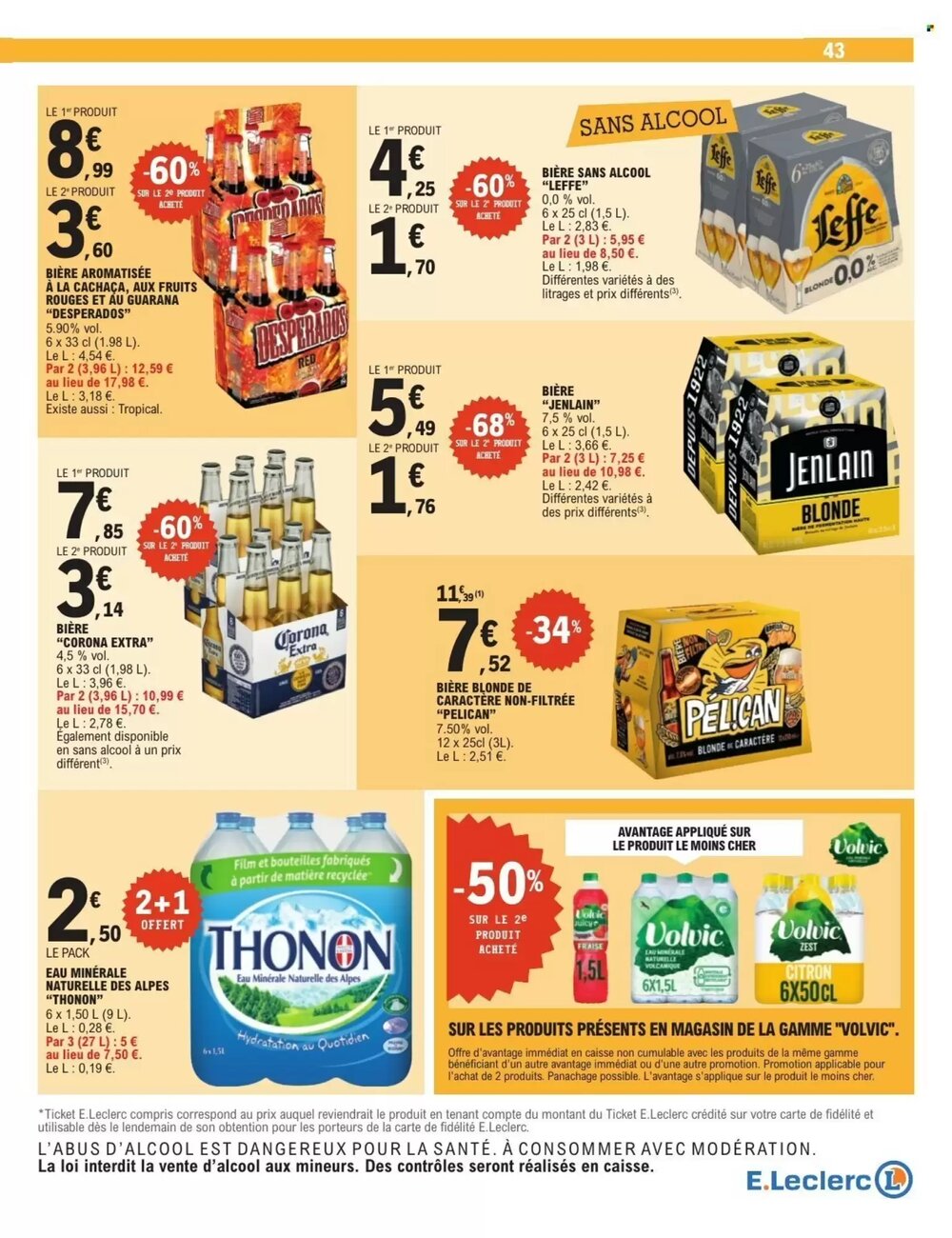 Prospectus promotionnel E.Leclerc valable à partir du 10/02/2026 - Page 43.