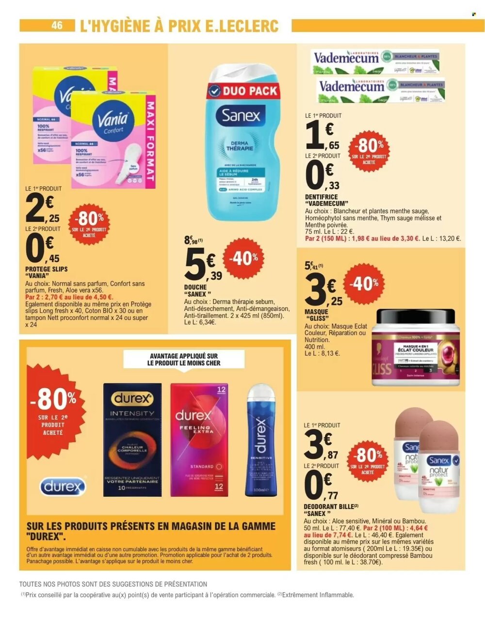 Prospectus promotionnel E.Leclerc valable à partir du 10/02/2026 - Page 46.