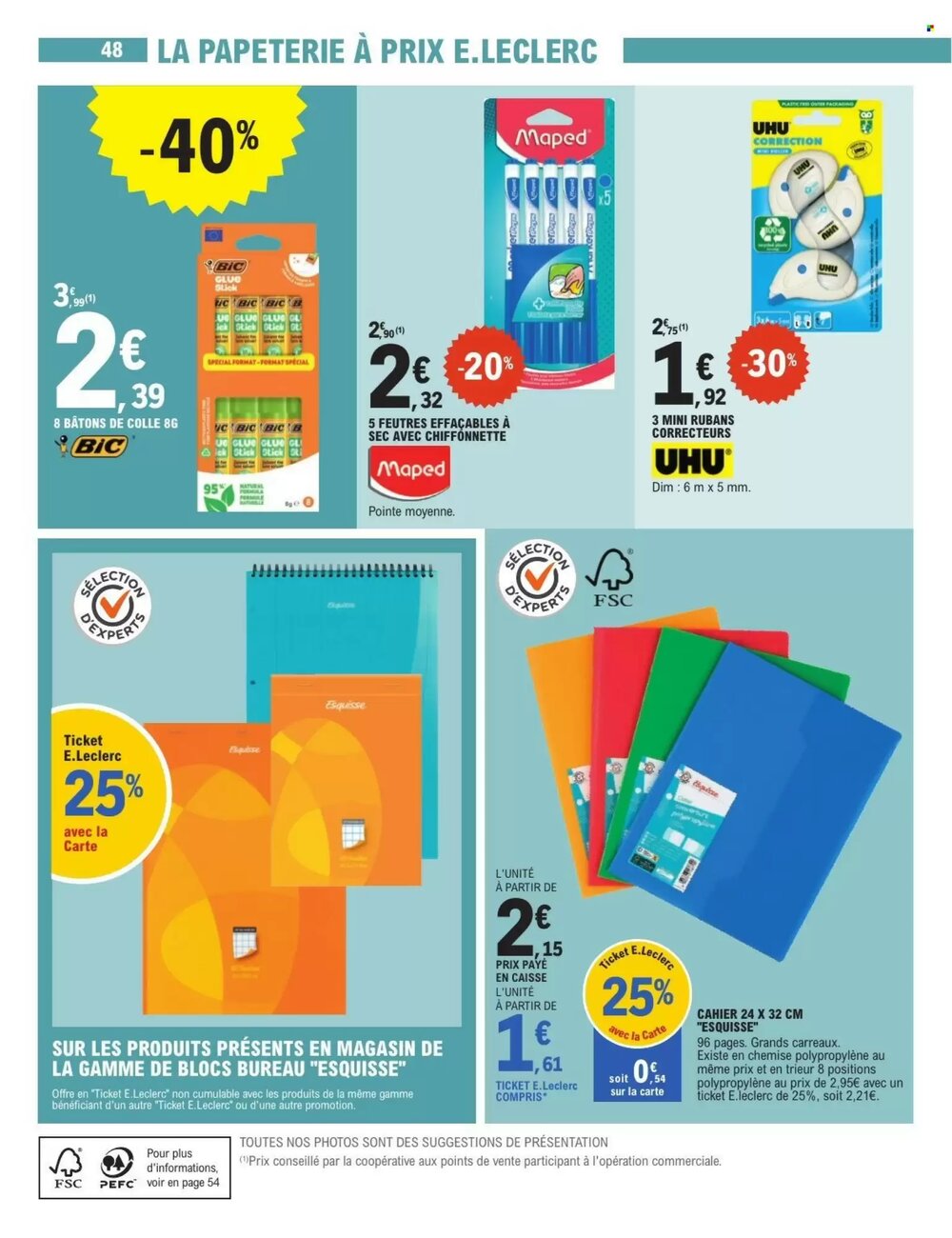 Prospectus promotionnel E.Leclerc valable à partir du 10/02/2026 - Page 48.
