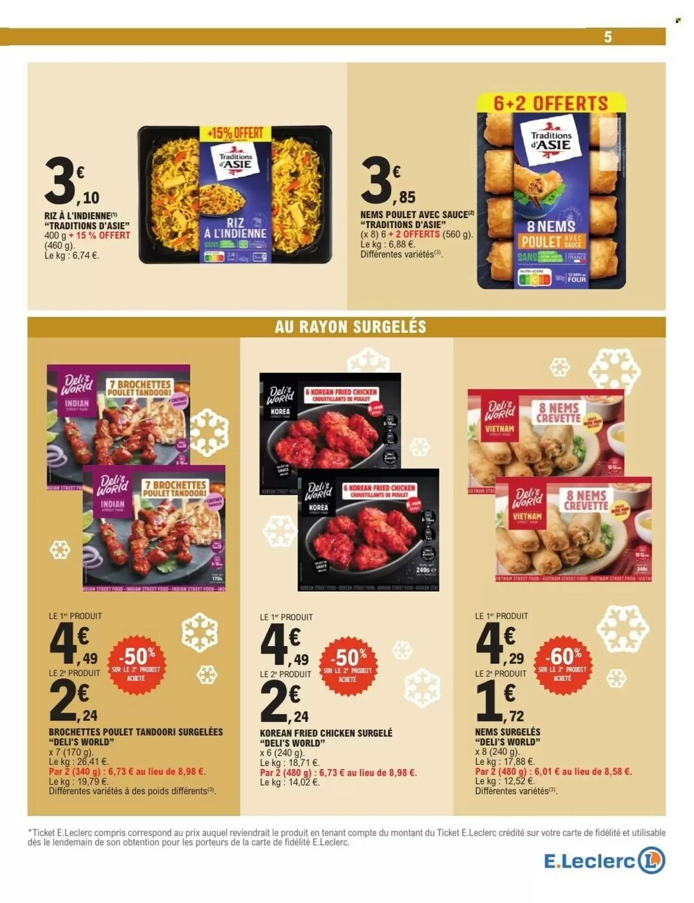 Prospectus promotionnel E.Leclerc valable à partir du 10/02/2026 - Page 5.