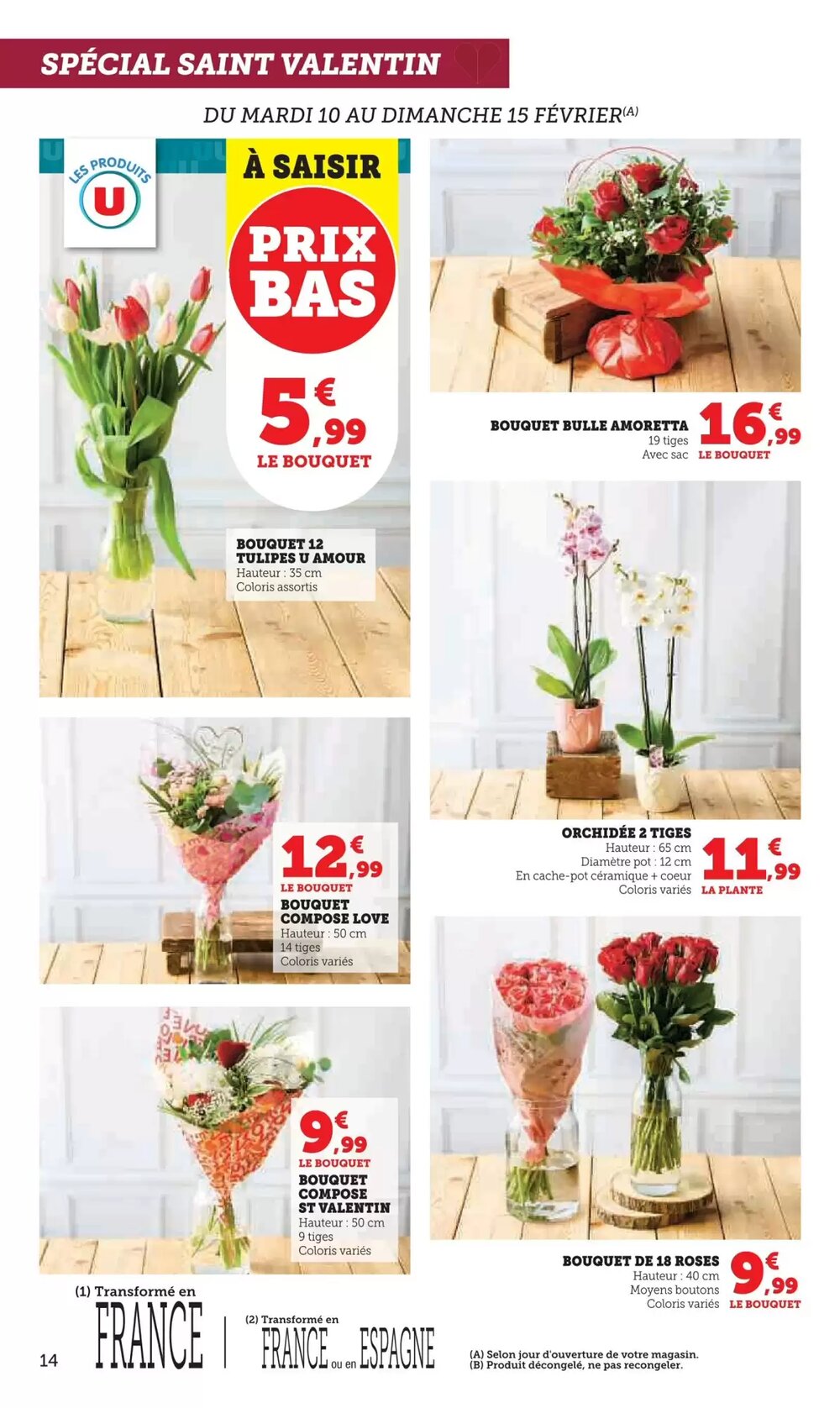 Prospectus promotionnel U Express valable à partir du 10/02/2026 - Page 14.