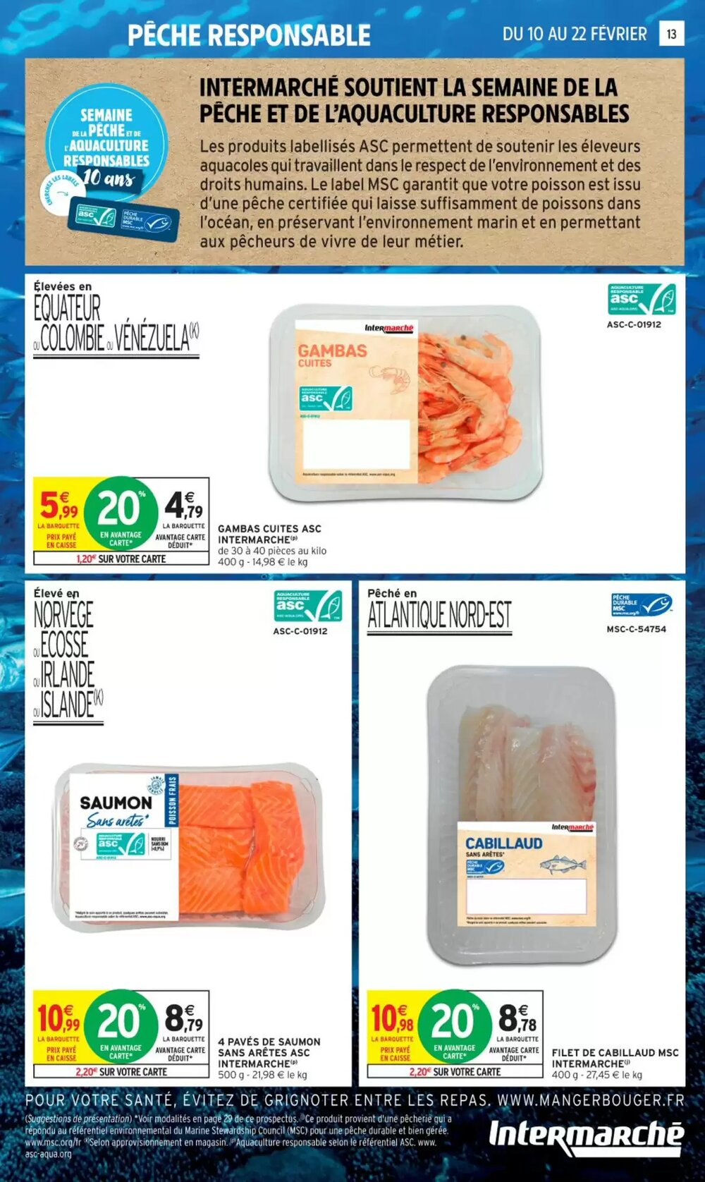 Prospectus promotionnel Intermarché valable à partir du 10/02/2026 - Page 13.