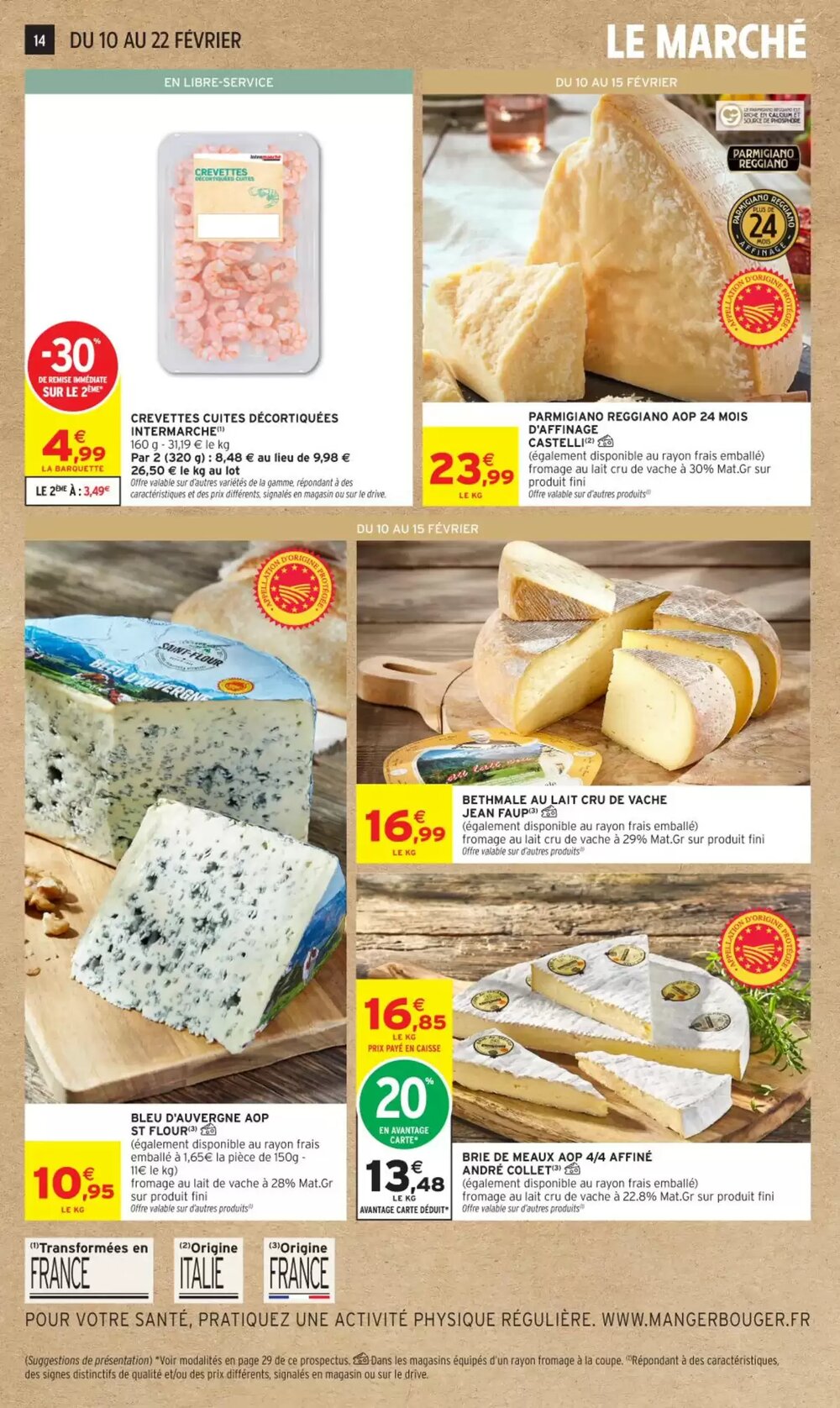 Prospectus promotionnel Intermarché valable à partir du 10/02/2026 - Page 14.