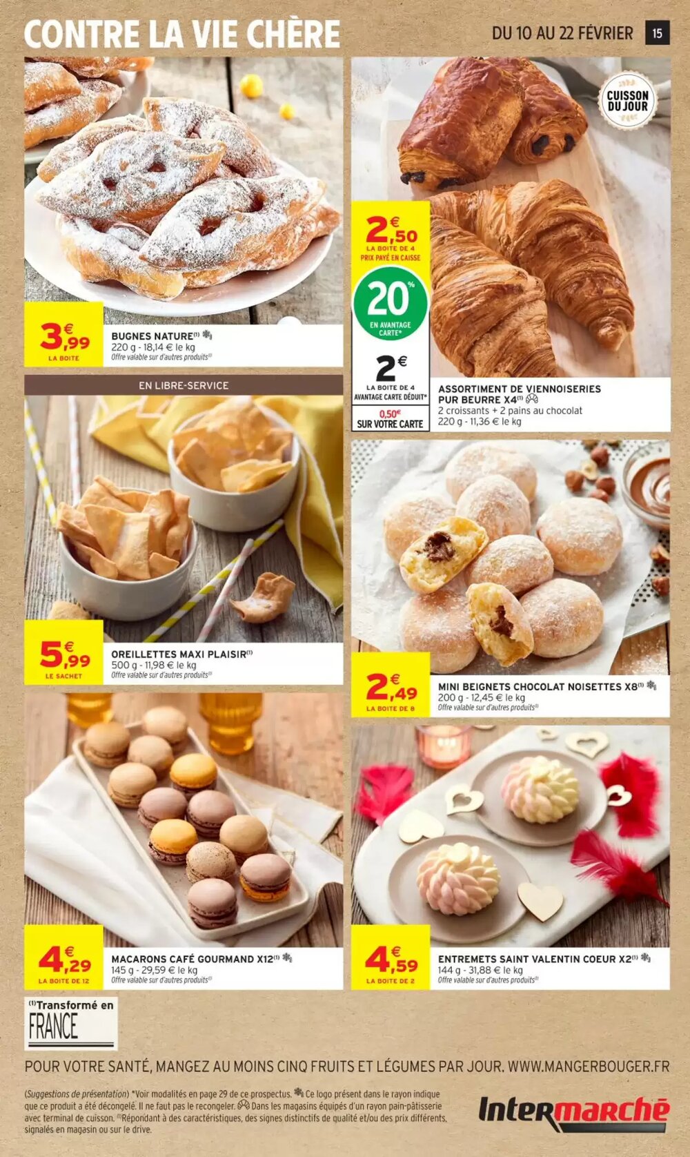 Prospectus promotionnel Intermarché valable à partir du 10/02/2026 - Page 15.