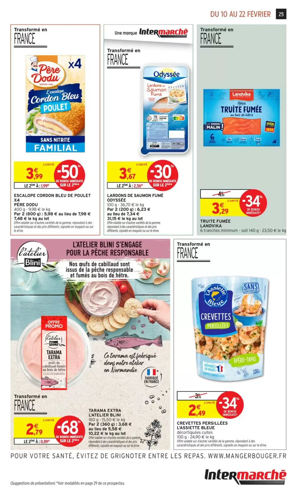 Prospectus promotionnel Intermarché valable à partir du 10/02/2026 - Page 25.