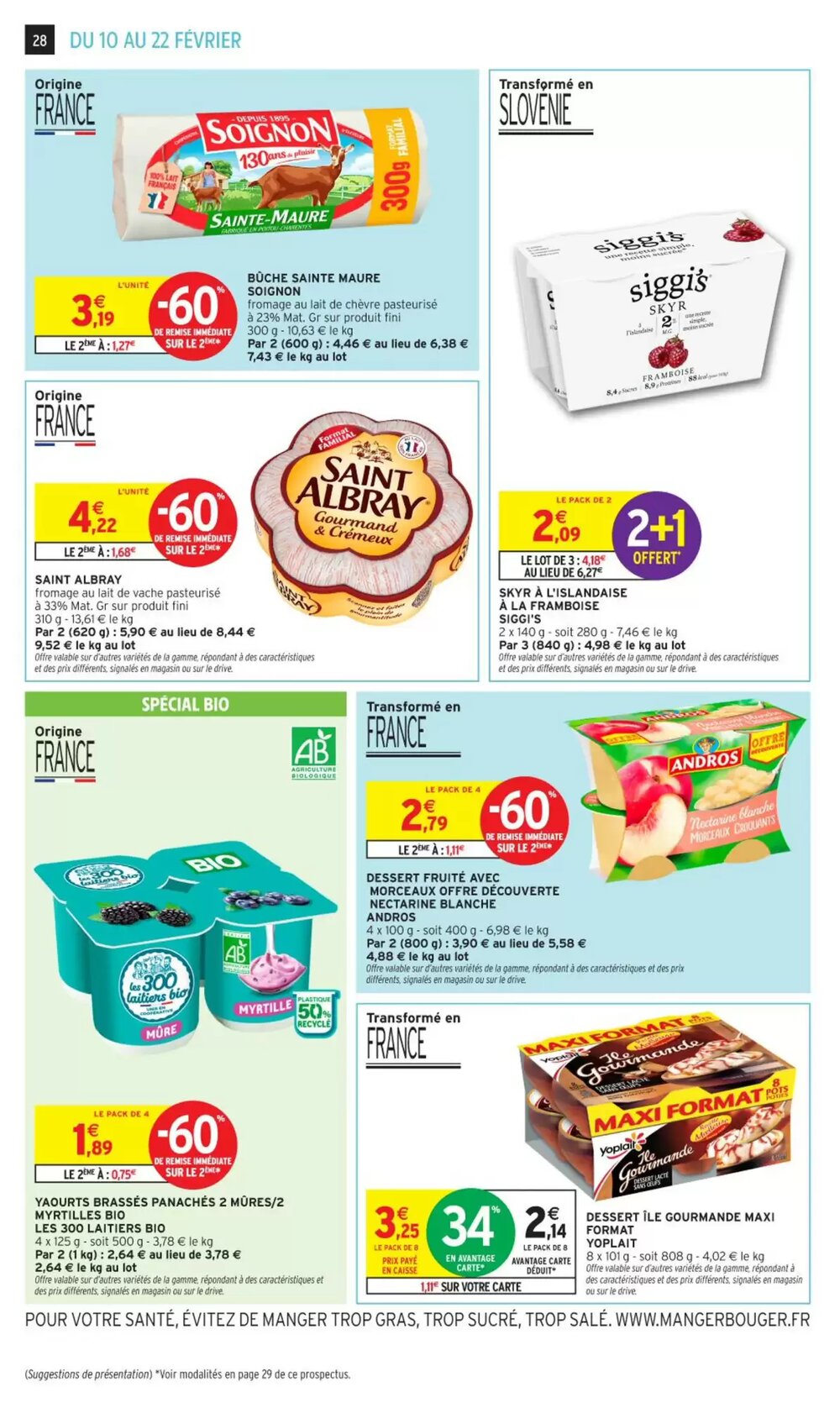 Prospectus promotionnel Intermarché valable à partir du 10/02/2026 - Page 28.
