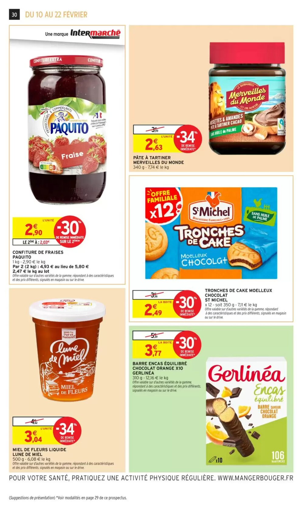 Prospectus promotionnel Intermarché valable à partir du 10/02/2026 - Page 30.