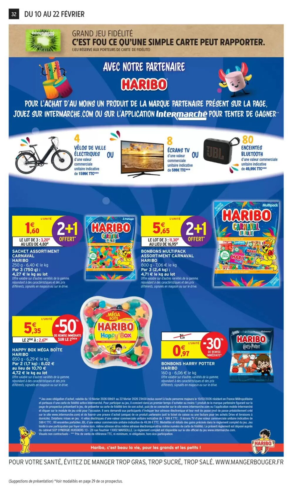 Prospectus promotionnel Intermarché valable à partir du 10/02/2026 - Page 32.