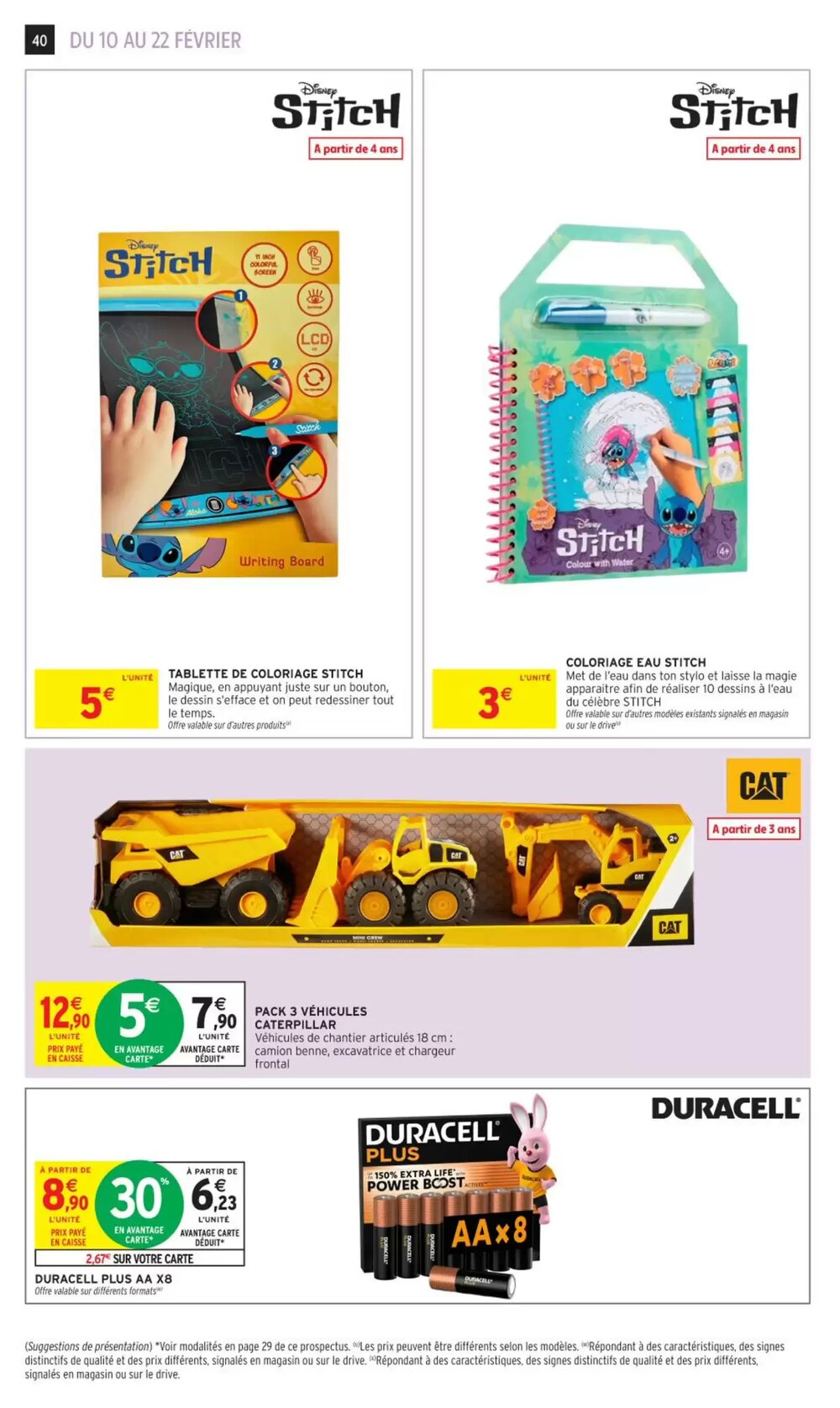 Prospectus promotionnel Intermarché valable à partir du 10/02/2026 - Page 40.