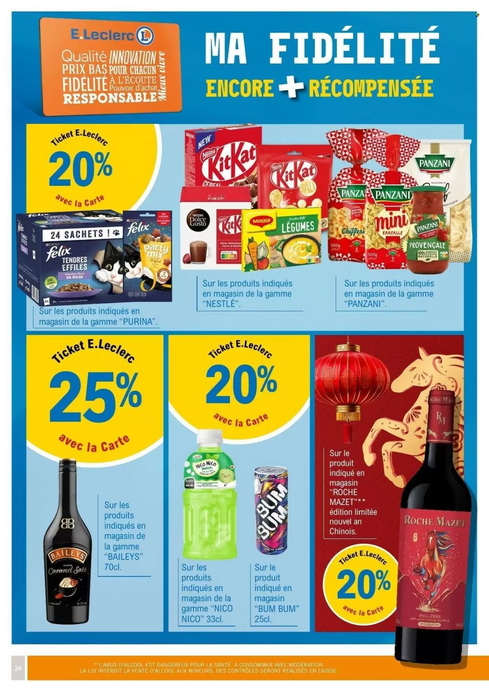 Prospectus promotionnel E.Leclerc valable à partir du 10/02/2026 - Page 24.