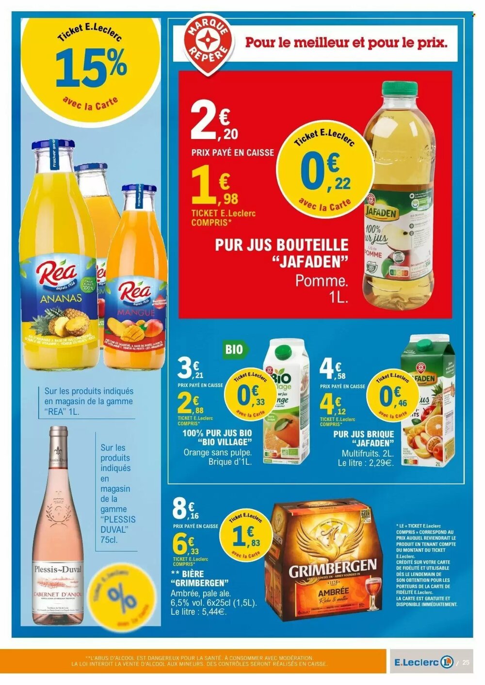 Prospectus promotionnel E.Leclerc valable à partir du 10/02/2026 - Page 25.