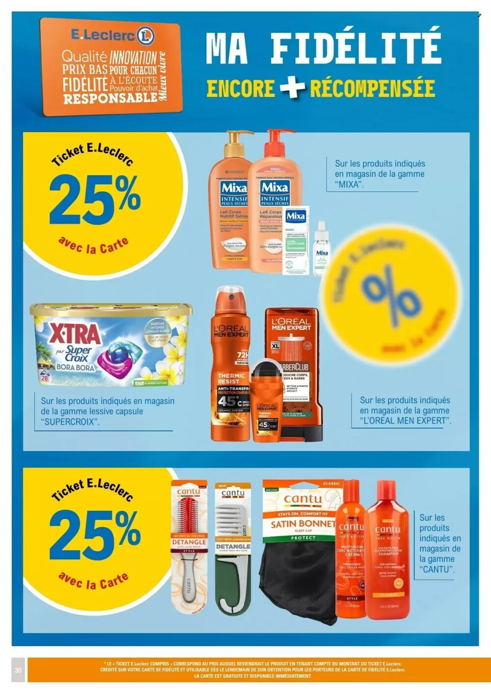 Prospectus promotionnel E.Leclerc valable à partir du 10/02/2026 - Page 30.