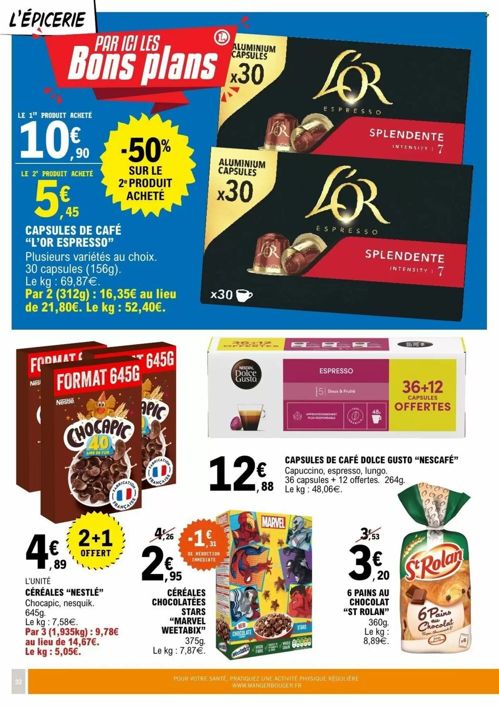Prospectus promotionnel E.Leclerc valable à partir du 10/02/2026 - Page 32.