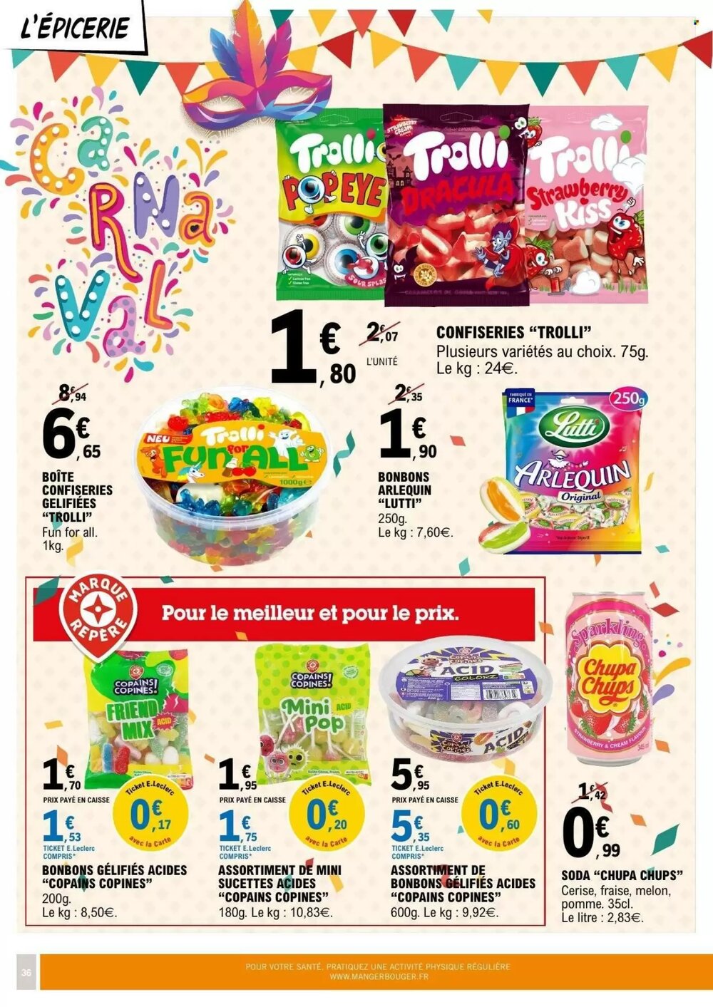 Prospectus promotionnel E.Leclerc valable à partir du 10/02/2026 - Page 36.