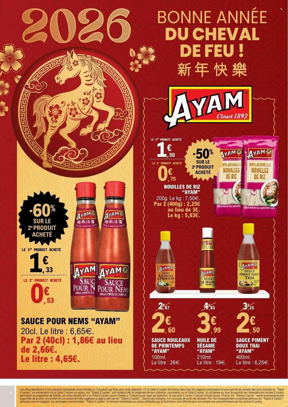 Prospectus promotionnel E.Leclerc valable à partir du 10/02/2026 - Page 4.