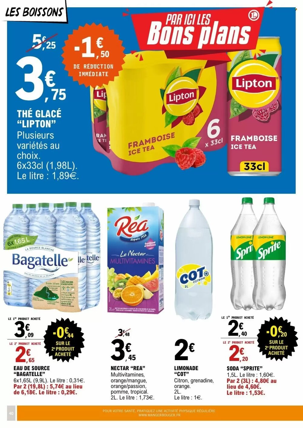 Prospectus promotionnel E.Leclerc valable à partir du 10/02/2026 - Page 40.