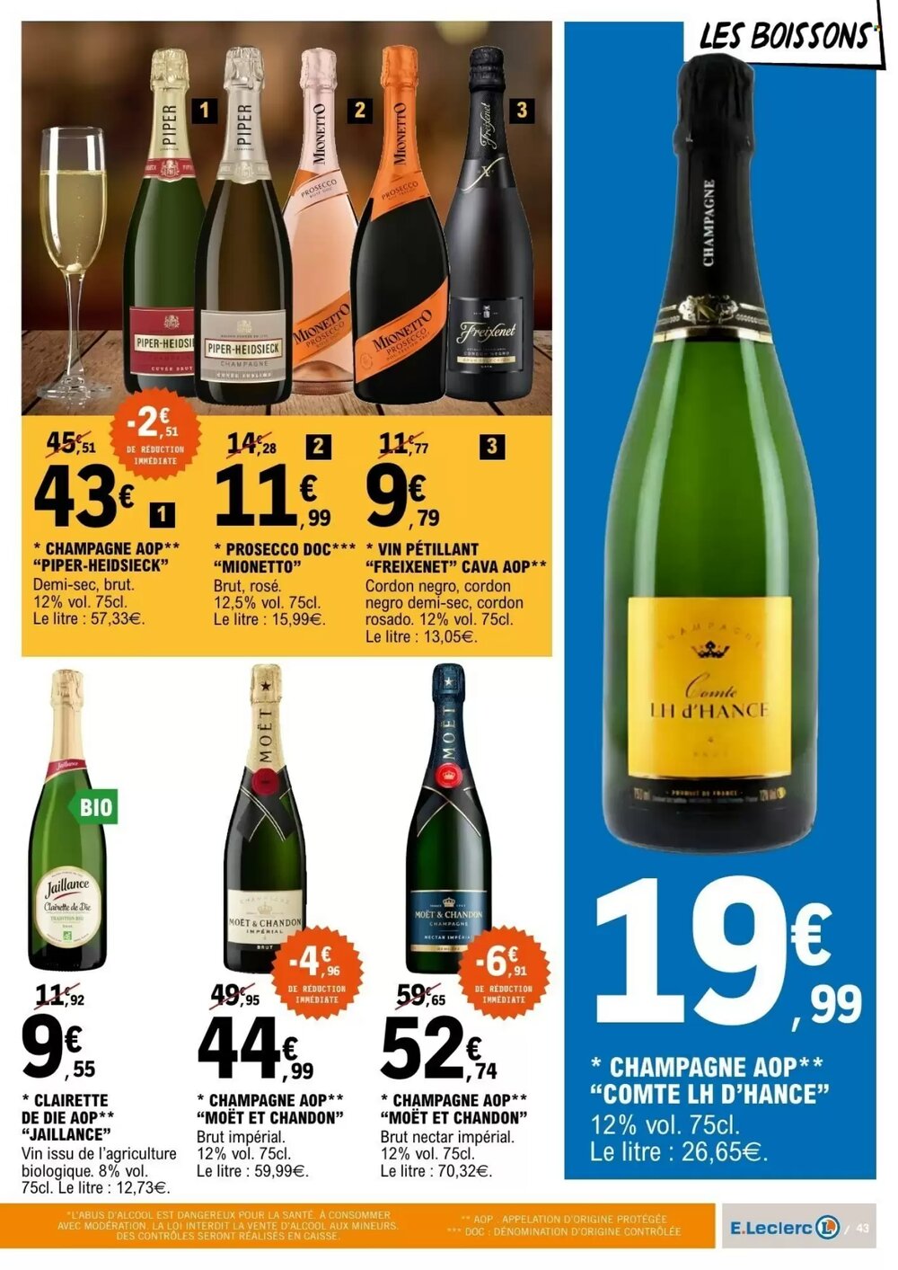 Prospectus promotionnel E.Leclerc valable à partir du 10/02/2026 - Page 43.