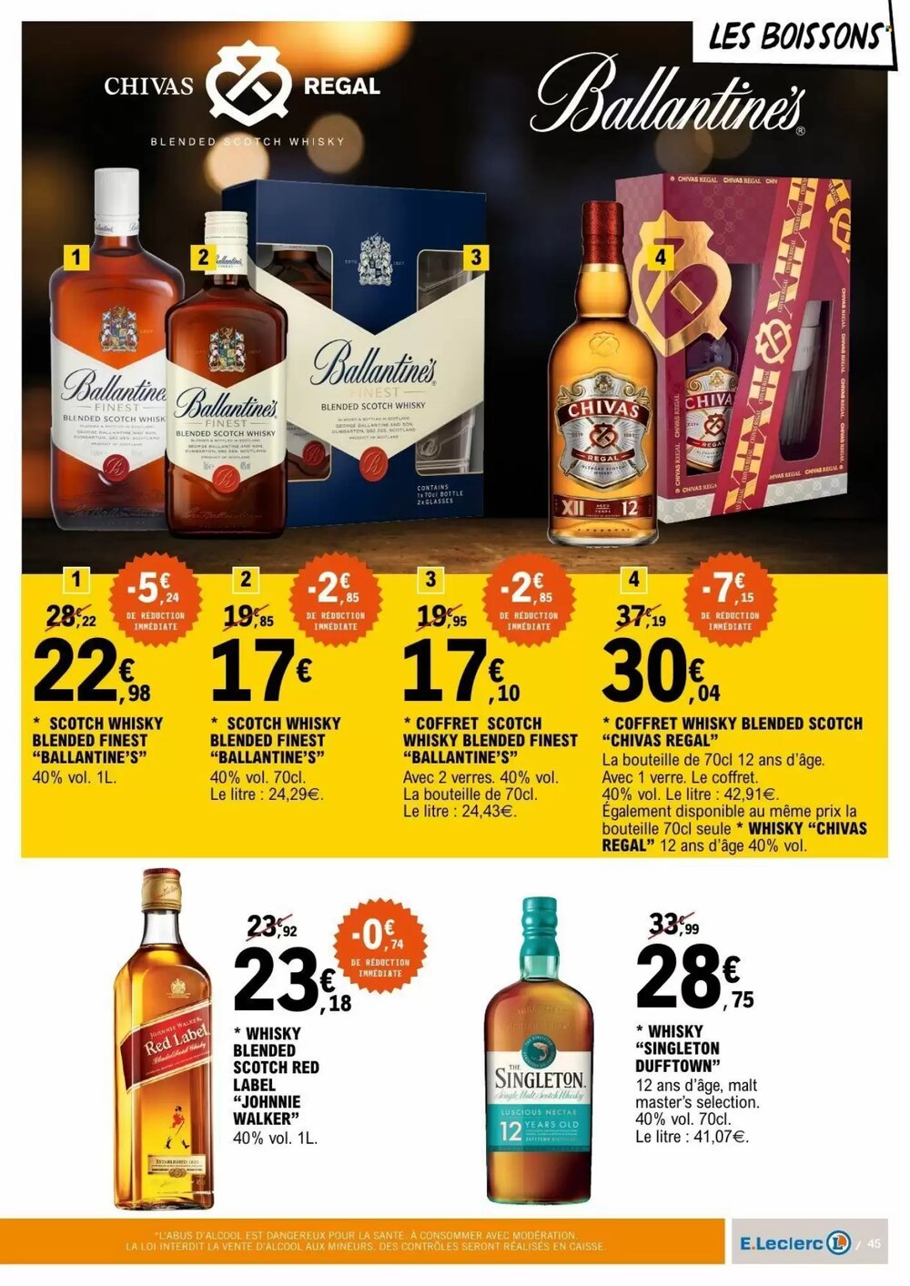 Prospectus promotionnel E.Leclerc valable à partir du 10/02/2026 - Page 45.