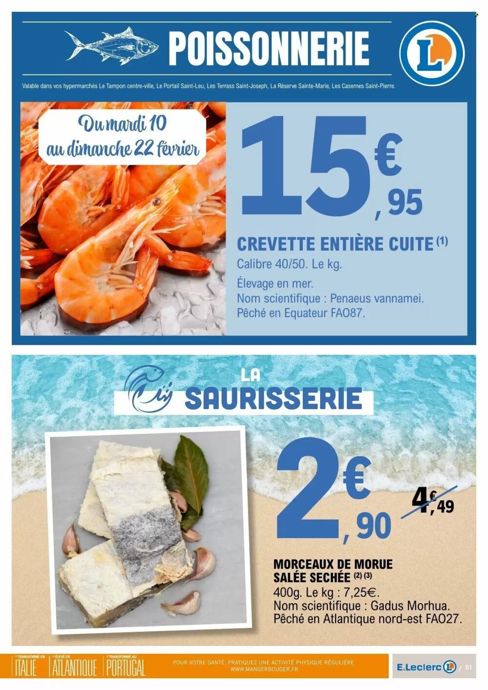 Prospectus promotionnel E.Leclerc valable à partir du 10/02/2026 - Page 51.