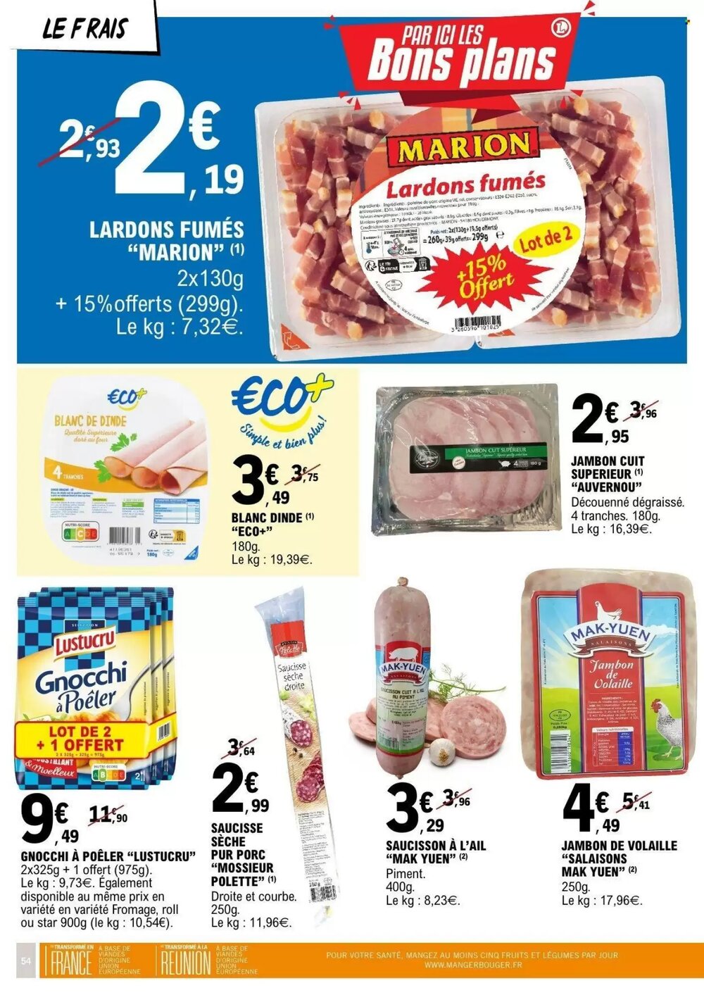 Prospectus promotionnel E.Leclerc valable à partir du 10/02/2026 - Page 54.