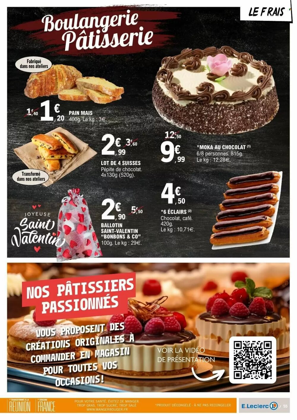 Prospectus promotionnel E.Leclerc valable à partir du 10/02/2026 - Page 55.