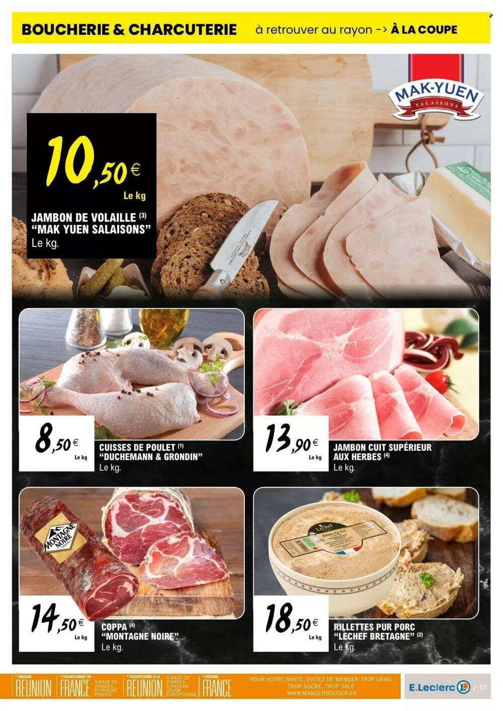 Prospectus promotionnel E.Leclerc valable à partir du 10/02/2026 - Page 57.