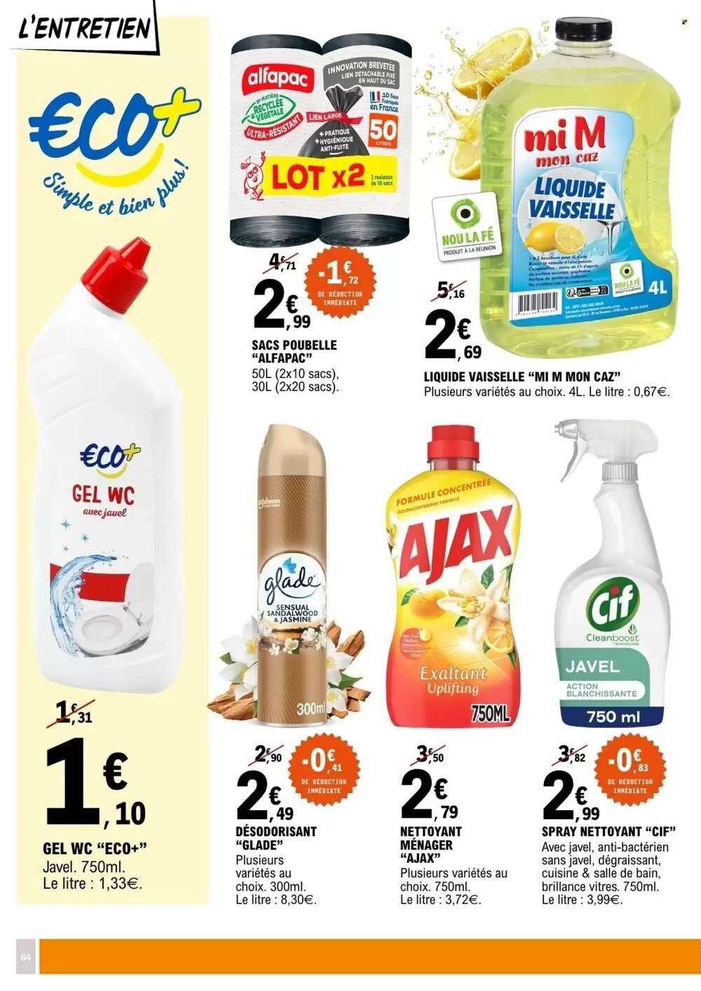 Prospectus promotionnel E.Leclerc valable à partir du 10/02/2026 - Page 64.