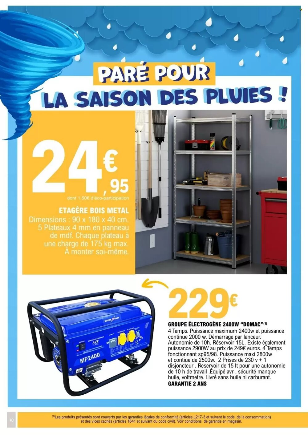 Prospectus promotionnel E.Leclerc valable à partir du 10/02/2026 - Page 70.