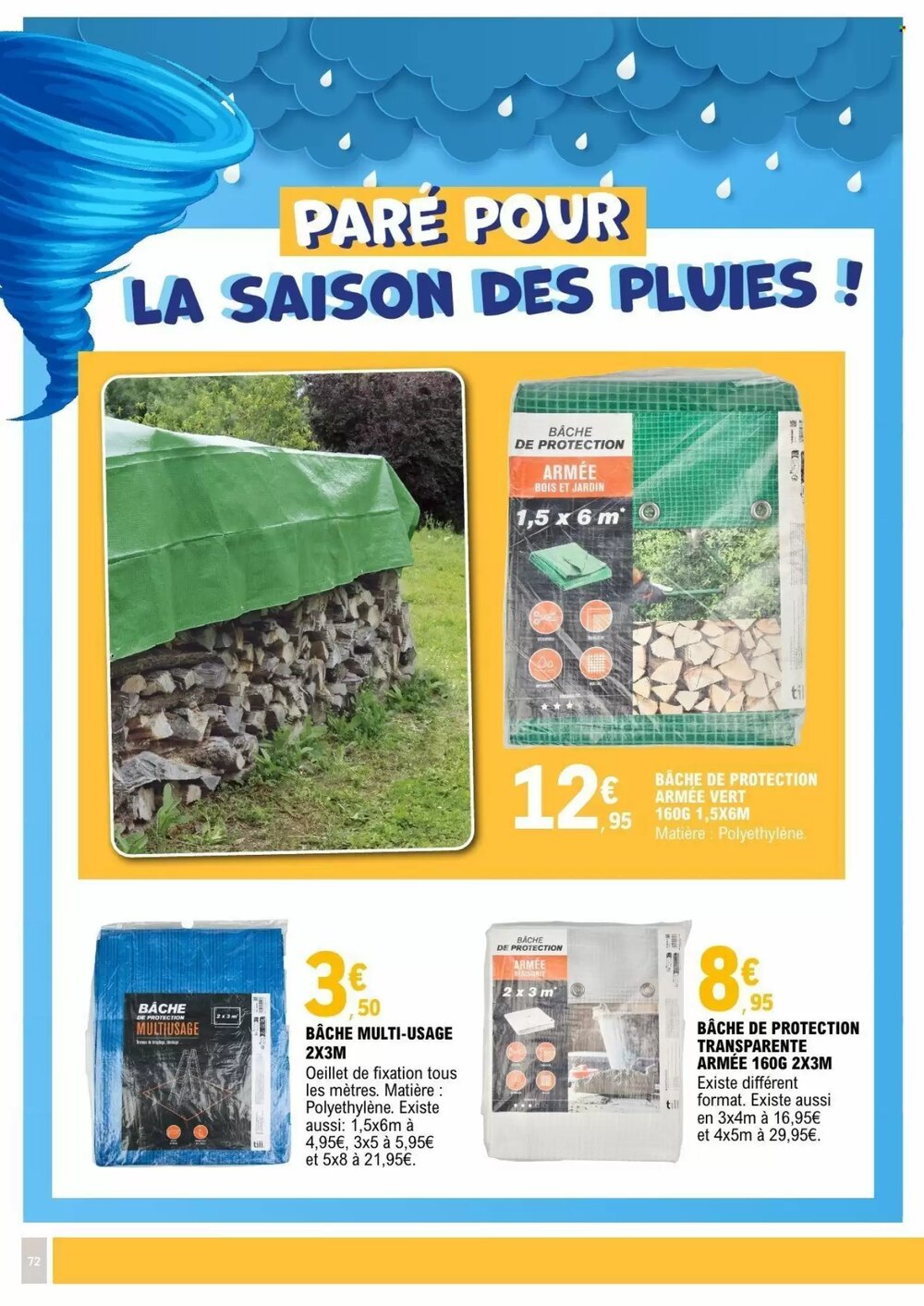 Prospectus promotionnel E.Leclerc valable à partir du 10/02/2026 - Page 72.