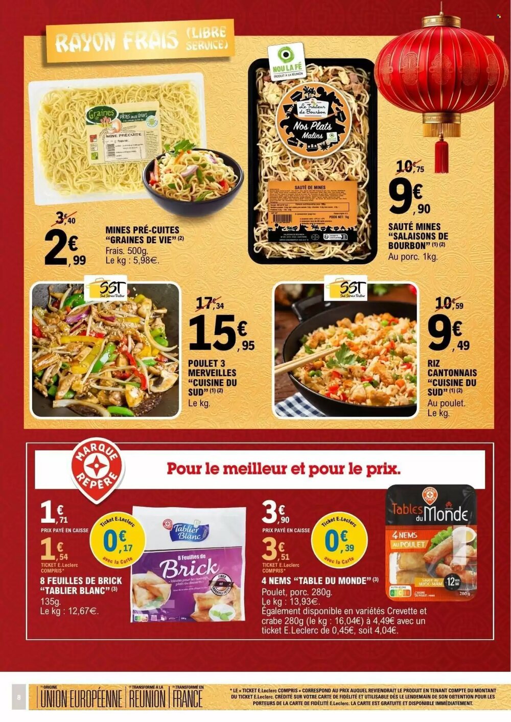 Prospectus promotionnel E.Leclerc valable à partir du 10/02/2026 - Page 8.