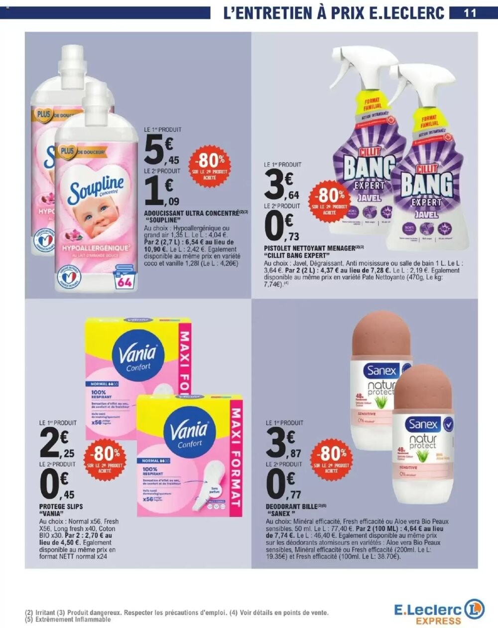 Prospectus promotionnel E.Leclerc Express valable à partir du 10/02/2026 - Page 11.