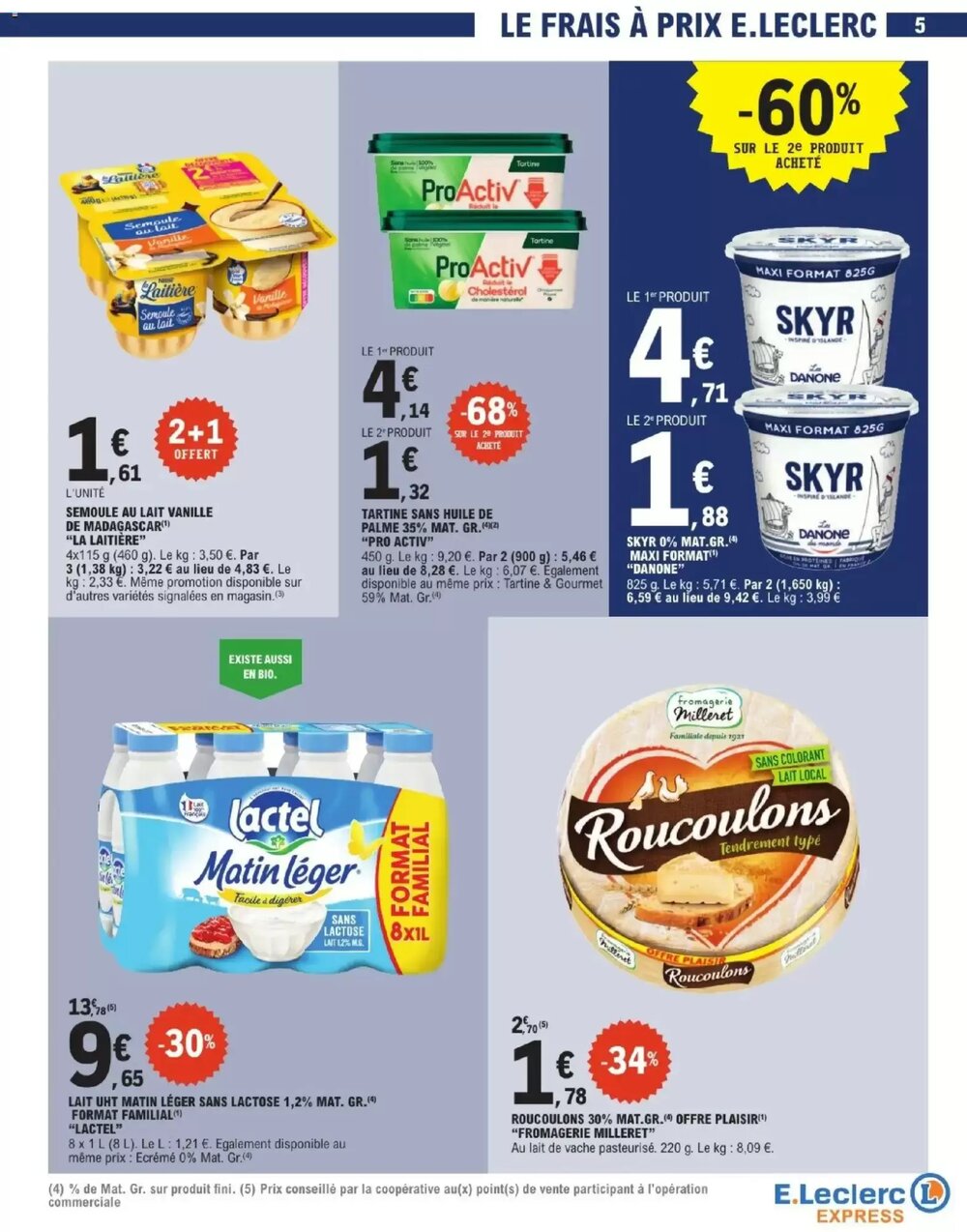 Prospectus promotionnel E.Leclerc Express valable à partir du 10/02/2026 - Page 5.