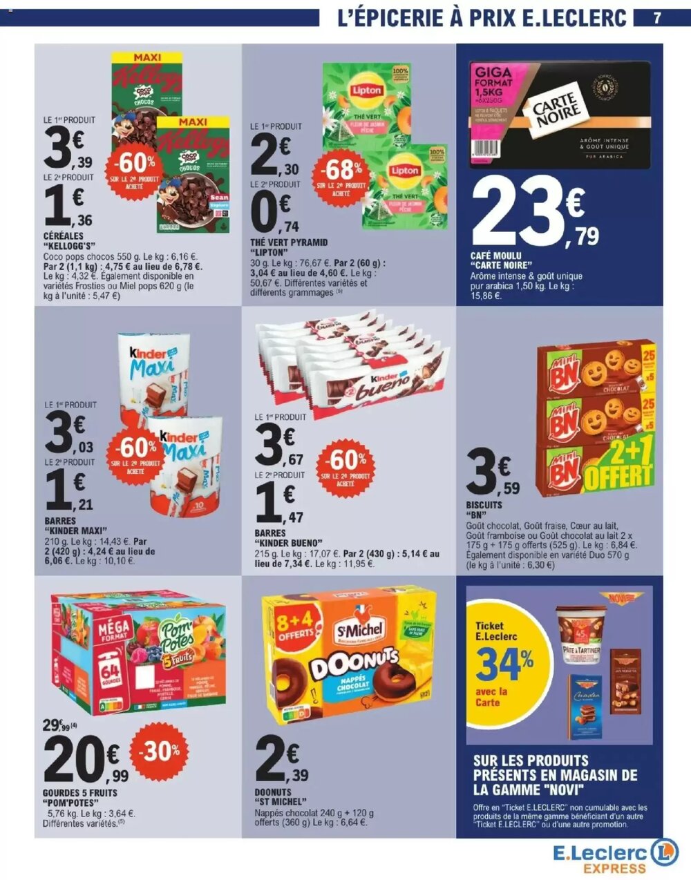 Prospectus promotionnel E.Leclerc Express valable à partir du 10/02/2026 - Page 7.