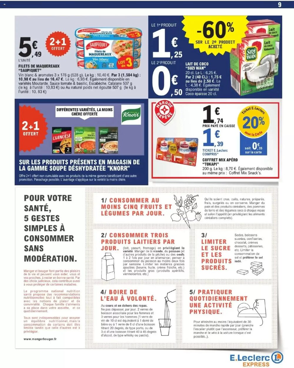 Prospectus promotionnel E.Leclerc Express valable à partir du 10/02/2026 - Page 9.
