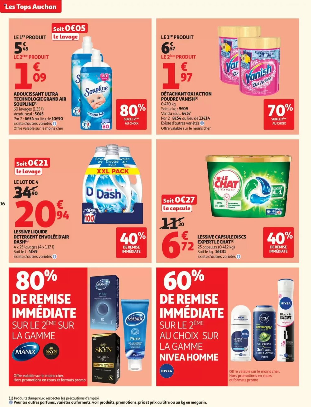 Prospectus promotionnel Auchan valable à partir du 10/02/2026 - Page 16.
