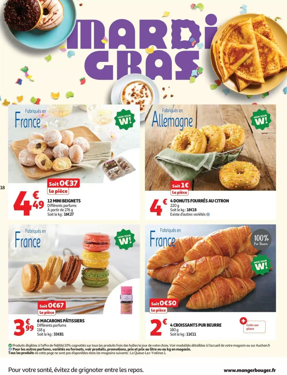 Prospectus promotionnel Auchan valable à partir du 10/02/2026 - Page 18.