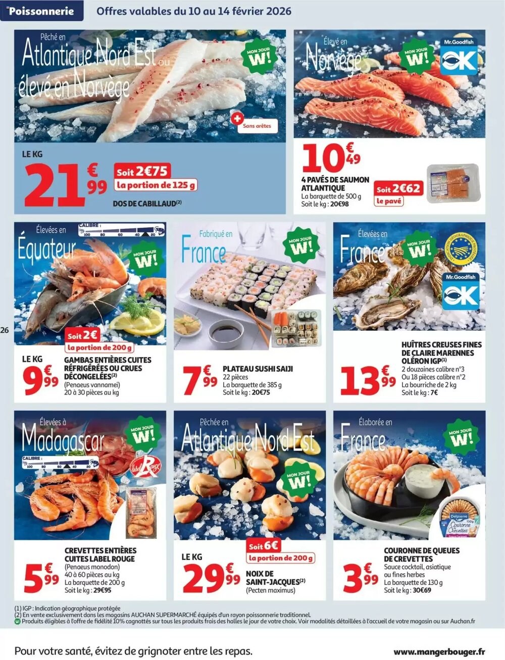 Prospectus promotionnel Auchan valable à partir du 10/02/2026 - Page 26.