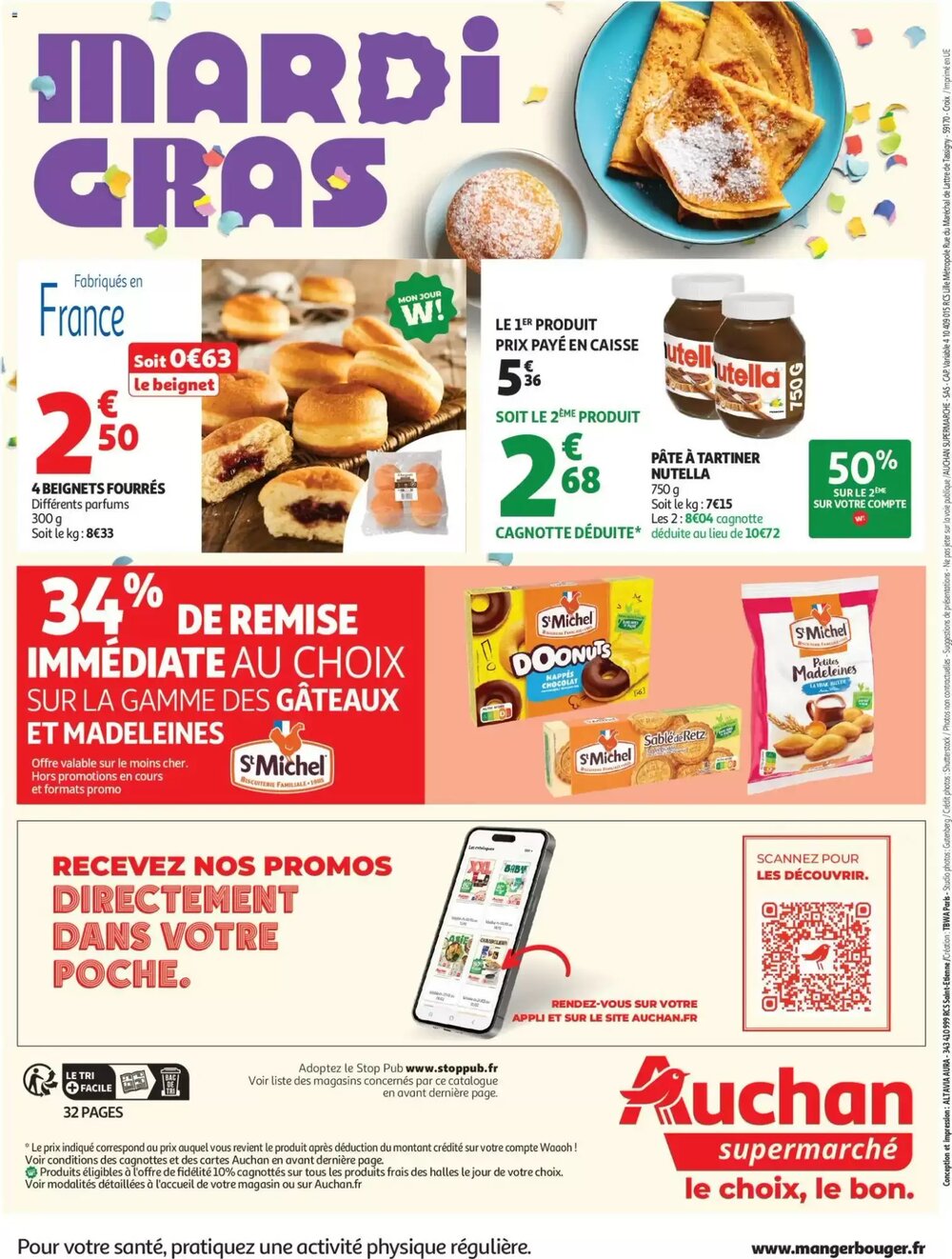 Prospectus promotionnel Auchan valable à partir du 10/02/2026 - Page 32.