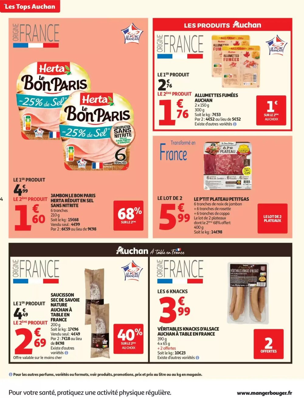 Prospectus promotionnel Auchan valable à partir du 10/02/2026 - Page 4.