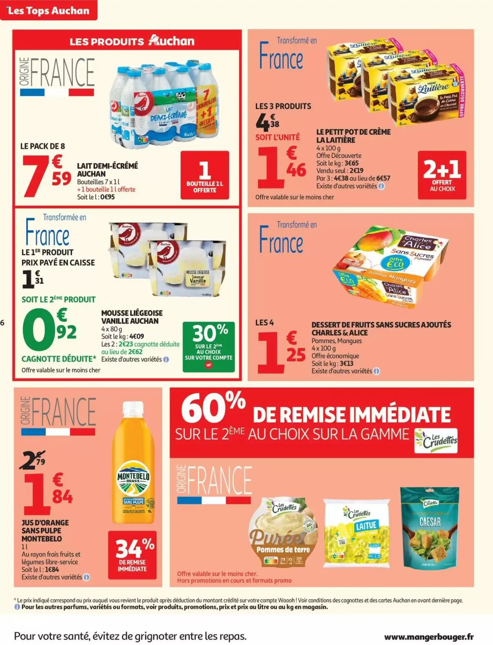 Prospectus promotionnel Auchan valable à partir du 10/02/2026 - Page 6.