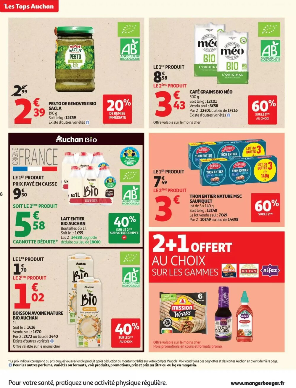 Prospectus promotionnel Auchan valable à partir du 10/02/2026 - Page 8.