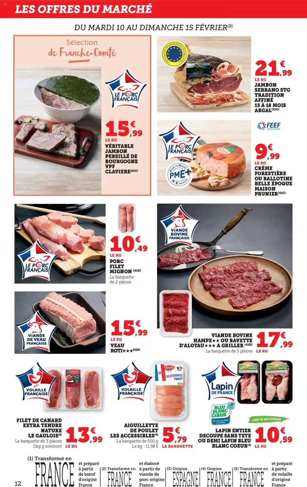 Prospectus promotionnel Bi1 valable à partir du 10/02/2026 - Page 12.