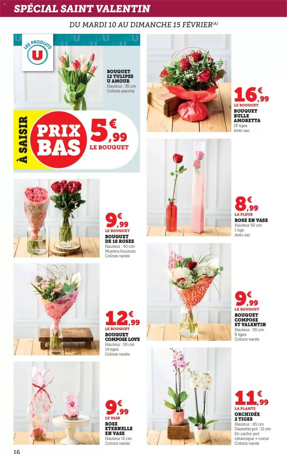 Prospectus promotionnel Bi1 valable à partir du 10/02/2026 - Page 16.
