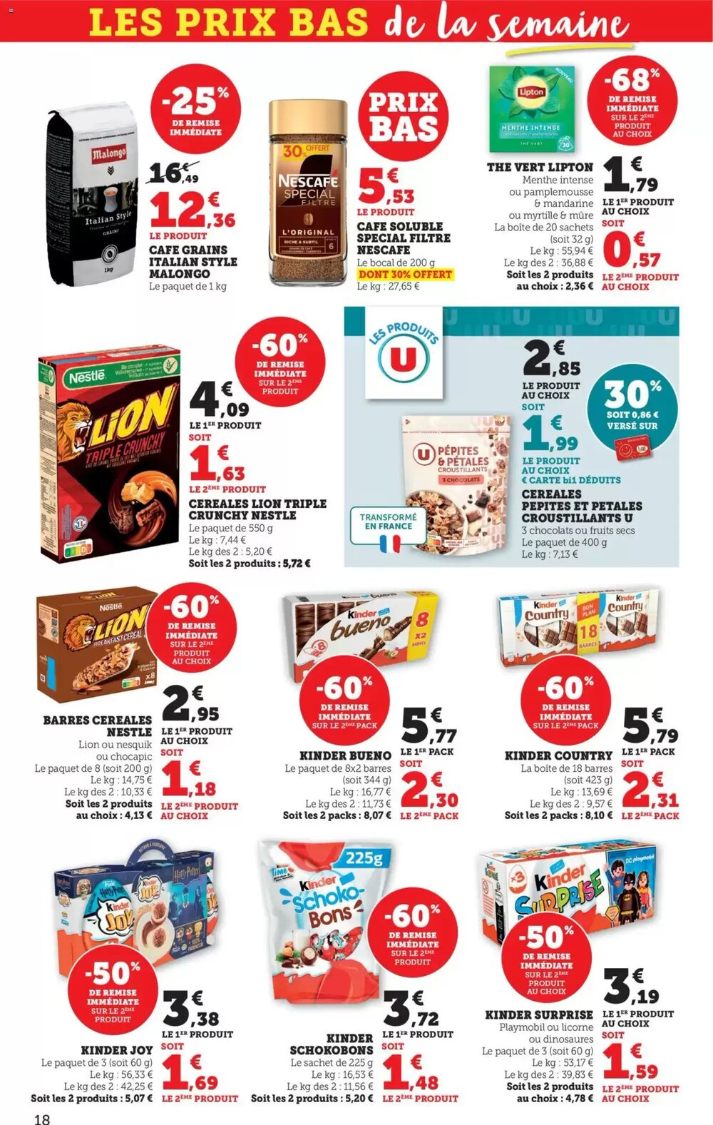 Prospectus promotionnel Bi1 valable à partir du 10/02/2026 - Page 18.