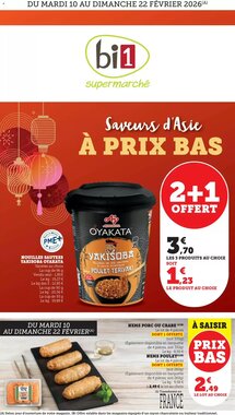 Prospectus promotionnel Bi1 valable à partir du 10/02/2026